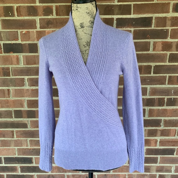 Saks Fifth Avenue Sweaters - ⬇️$35 Saks Fifth Avenue wrap cashmere sweater